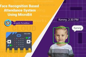 Video Thumbnail: Face Recognition-Based Attendance System Using Micro: Bit in PictoBlox | AI and ML Projects for Kids
